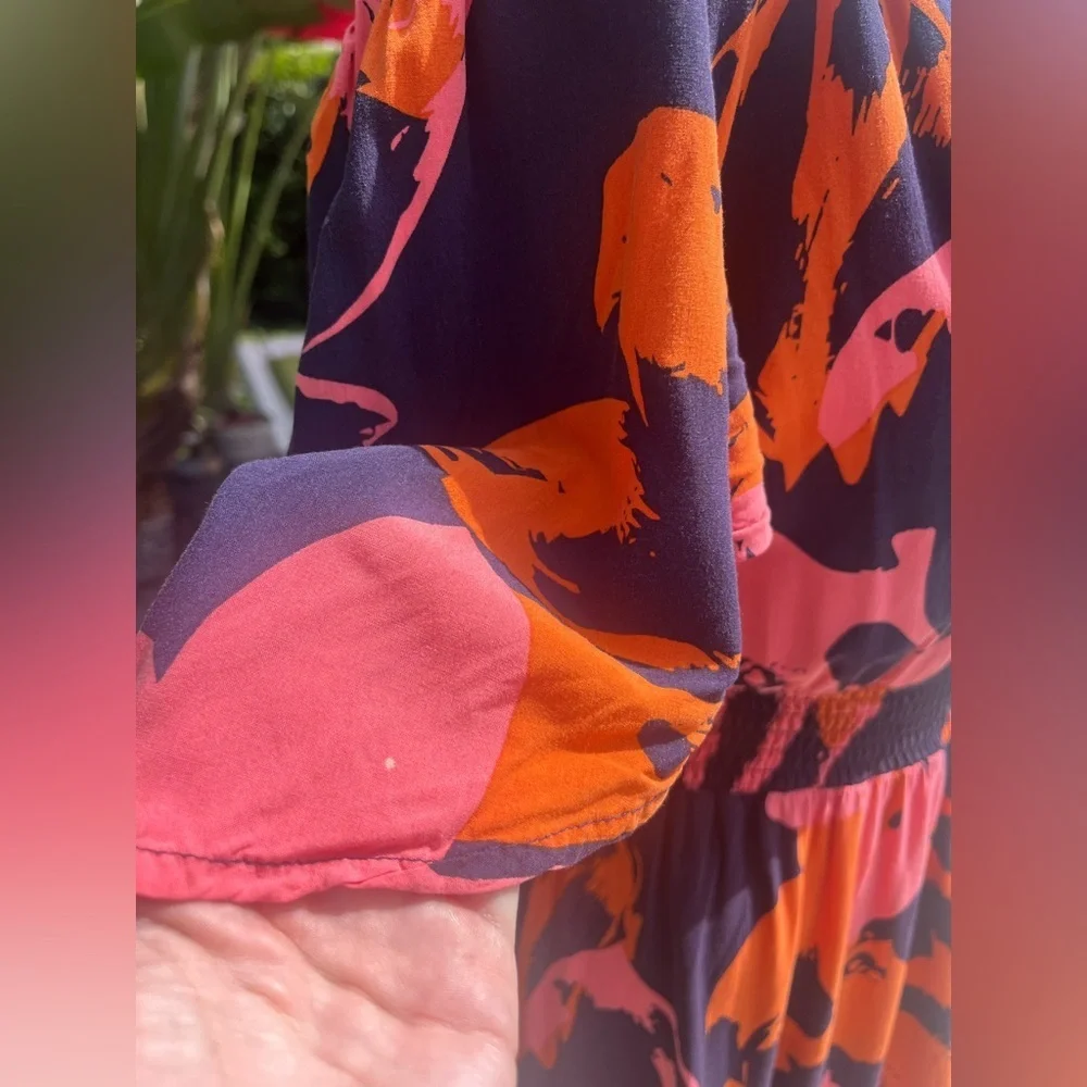 Anthropologie Abel The Label Floral Midi Dress - size medium - Picture 10 of 14